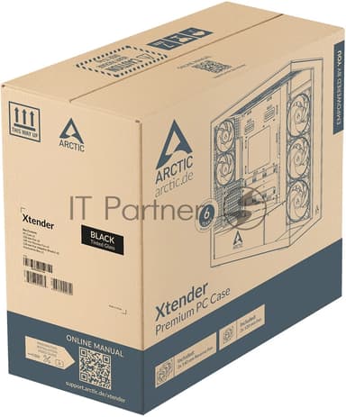Компьютерный корпус Arctic Cooling ARCTIC Xtender VG черный