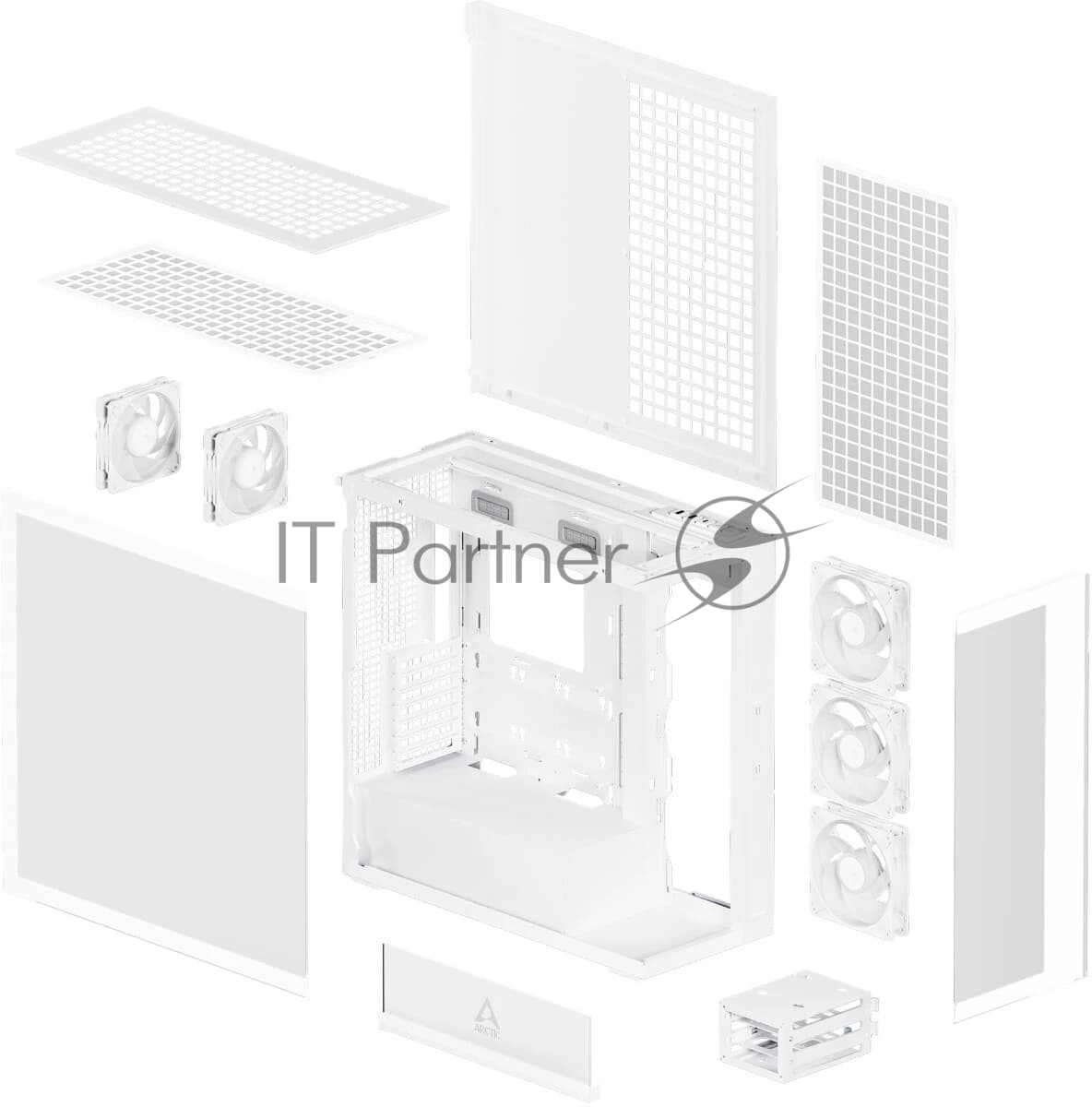 Компьютерный корпус Arctic Cooling ARCTIC Xtender белый арт. ACPCC00014A