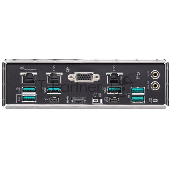 Материнская плата ASUS PRO WS W880-ACE SE LGA 1851 ATX 4xDDR5 3xPCIEx16 4xM.2 Thunderbolt USB-C HDMI VGA 2x2.5GLAN
