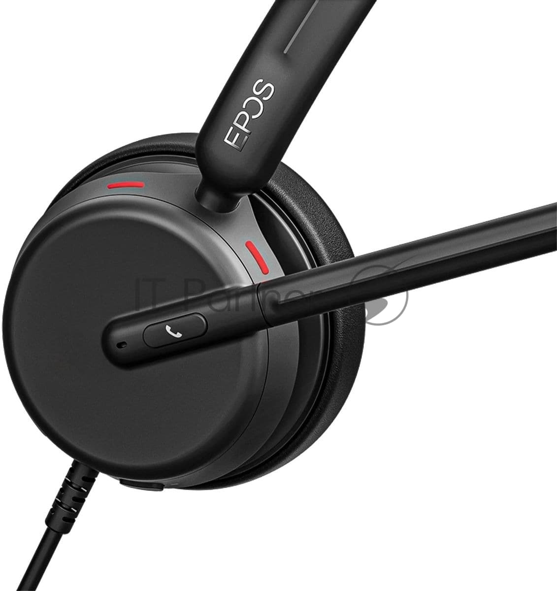Гарнитура EPOS Impact 430 чёрный, проводная, USB / USB-C, односторонняя, подвижный микрофон