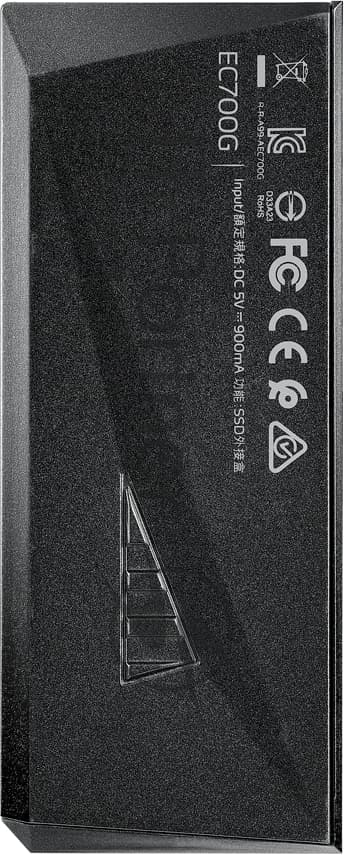 Внешний корпус для SSD M.2 ADATA EC700G Black