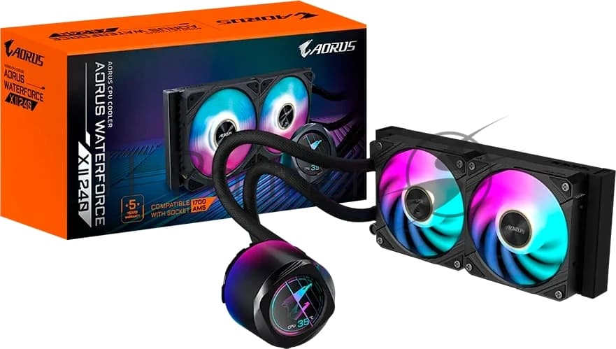 Кулер для процессора MULTI SOCKET GP-AORUS WATERFORCE X II 240 GIGABYTE