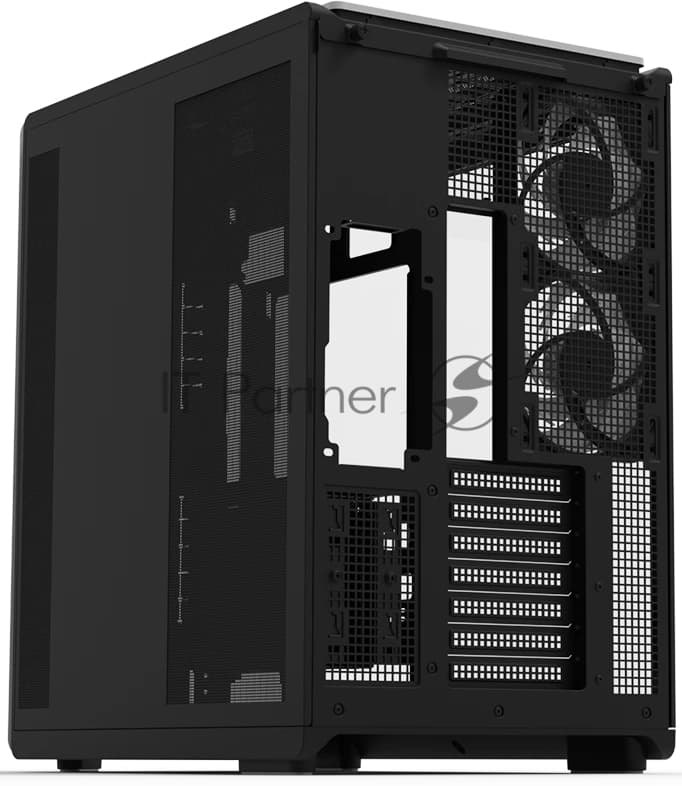 Корпус ZALMAN MidTower P60 черный (ATX, без БП, 2xUSB 3.0+USB3.1, 5x120mm ARGB) (Zalman P60 Black)
