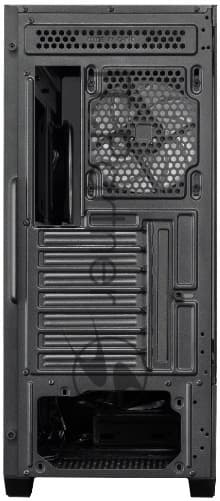 Компьютерный корпус Chieftec Vista черный без БП ATX 3x120мм 1xUSB2.0 1xUSB3.0 1xUSB3.1 audio bott PSU