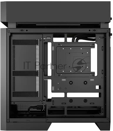 Корпус DeepCool CL6600, Midi-Tower, чёрный, 5 x 120 мм