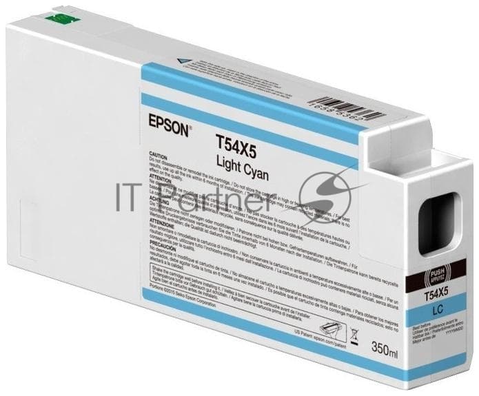 Картридж/ EPSON C13T54X500 LIGHT CYAN HDX/HD 350 ML