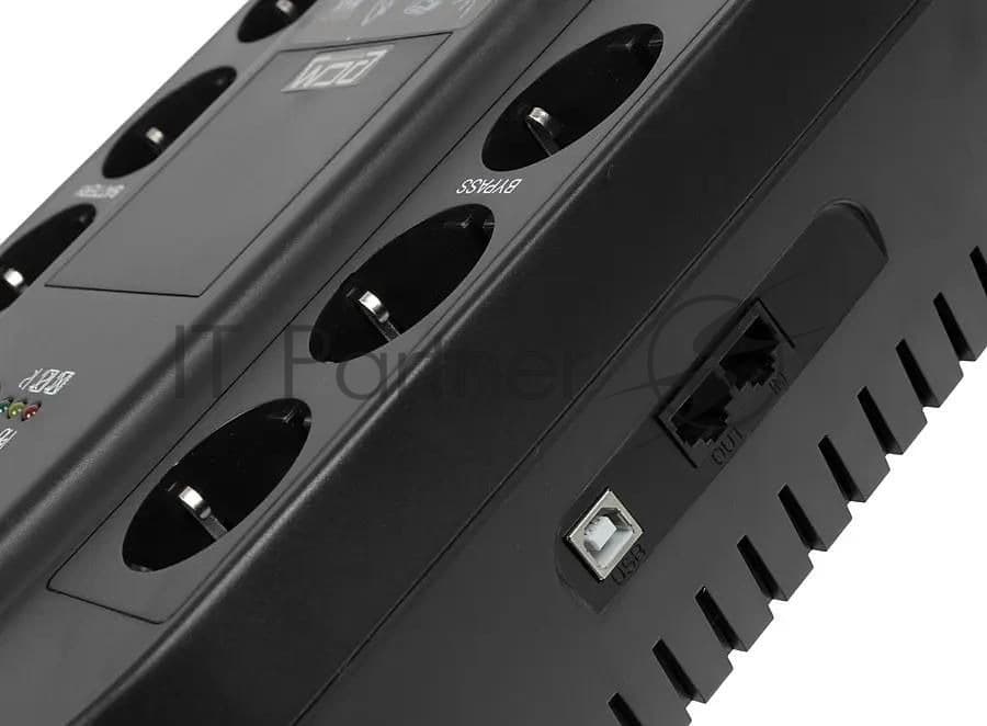 Источник бесперебойного питания Powercom Spider SPD-850U 510Вт 850ВА черный