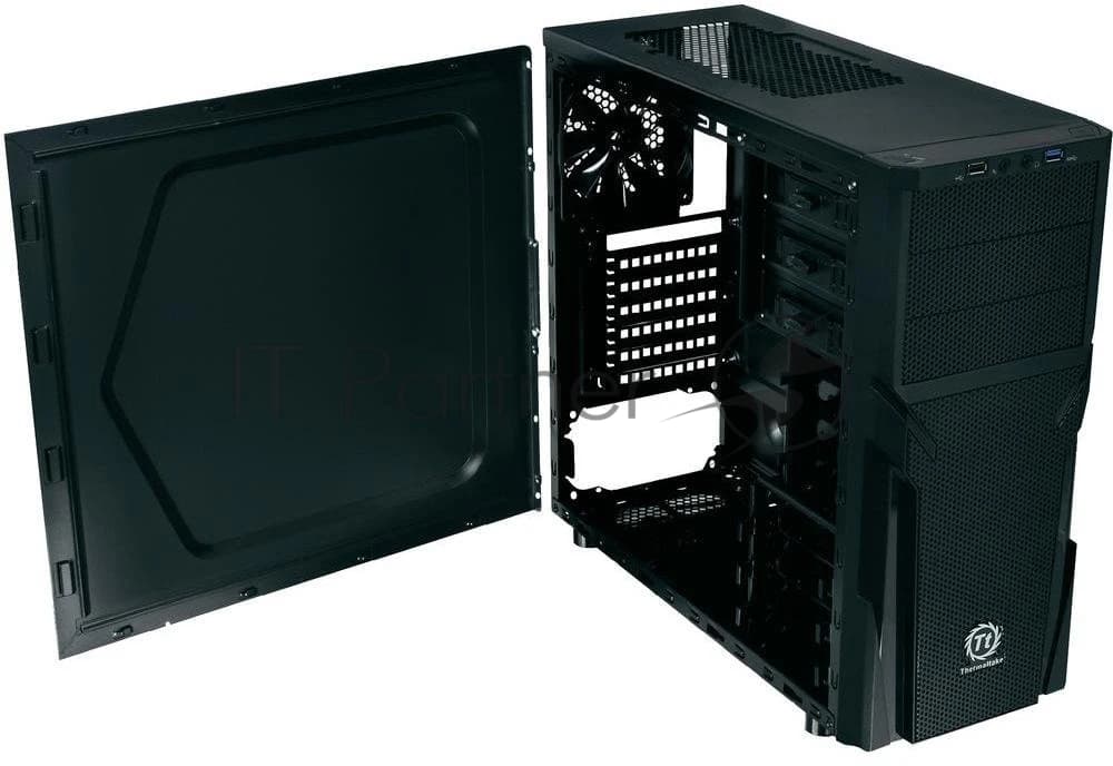 корпус Thermaltake Versa H21 CA-1B2-00M1NN-00 черный ATX 2x120mm 1xUSB2.0 1xUSB3.0
