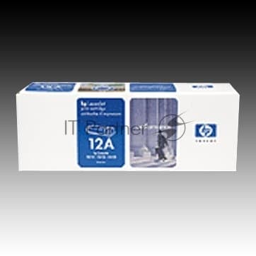 Картридж лазерный HP Q2612A черный для LaserJet 1010/1018/1020/1012/1015/3015/3020/3030 (2000 стр.)