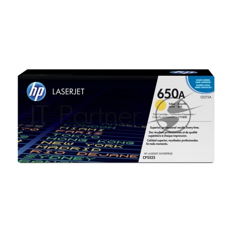 Картридж лазерный HP CE272A желтый для CLJ CP5520/5525 15000 стр.