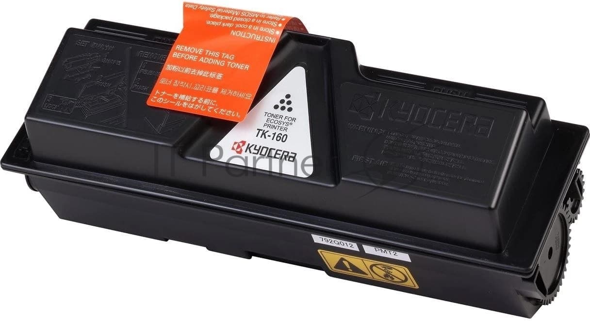 Картридж лазерный Kyocera TK-160 (1T02LY0NL0/1T02LY0NLC) черный для FS-1120D/FS-1120DN/P2035D/P2035DN 2500 стр.