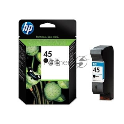 Картридж струйный HP №45 51645AE черный для HP DJ 7xxC/815C/880C/895C/9xxC/112xC/1220/6122/6127 (930 стр.)