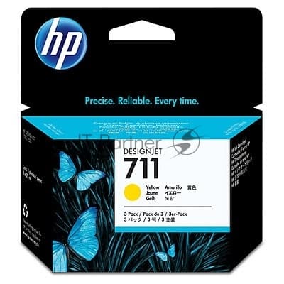 Картридж HP CZ136A (№711) Yellow
