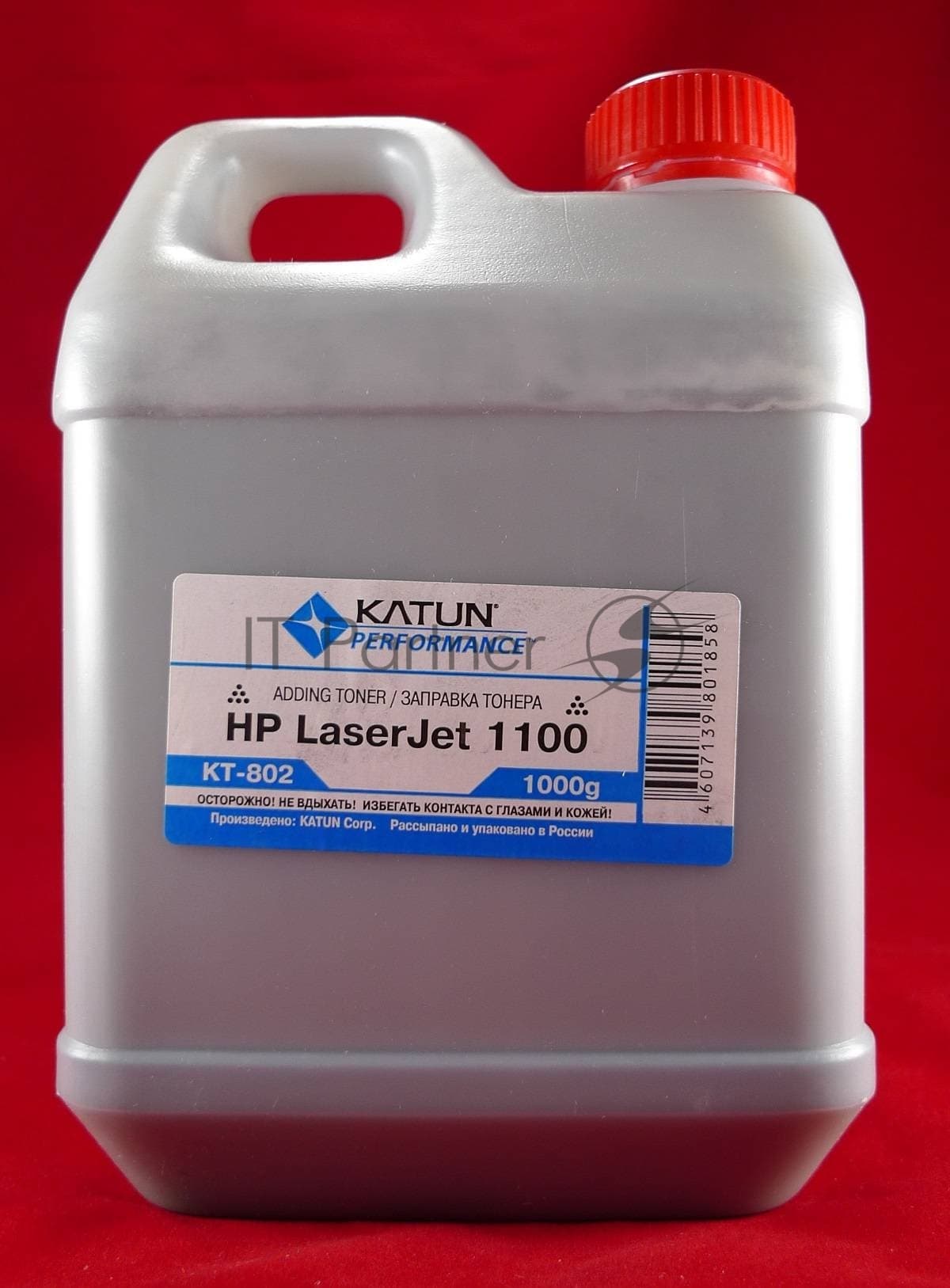 Тонер для картриджей C4092A/C3906A, FX-3/EP-22/EP-A (кан. 1кг) Katun фас.Россия