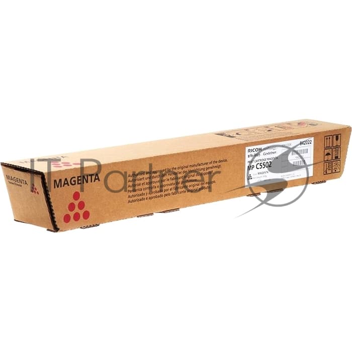 Картридж лазерный Ricoh 841757/842022 тип MPC5502E, пурпурный для Aficio MP C4502/C5502 22500 стр.