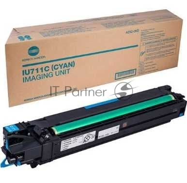 Блок проявки Konica Minolta Imaging Unit IU-711C cyan for bizhub C654/754 155 000 pages