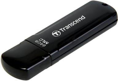 Флешка USB Transcend JetFlash 750 (TS64GJF750K), 64Gb, USB 3.0, R/W 130/40, черный