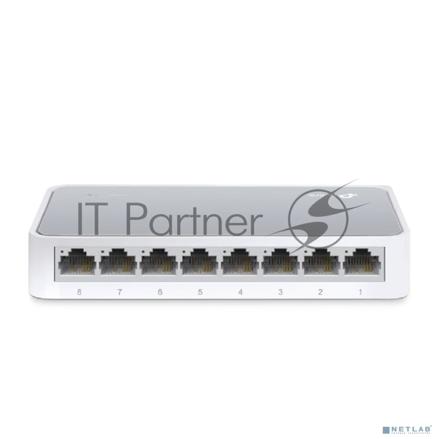 Коммутатор TP-Link SOHO TL-SF1008D Коммутатор 8-port 10/100M mini Desktop Switch, 8 10/100M RJ45 ports, Plastic case