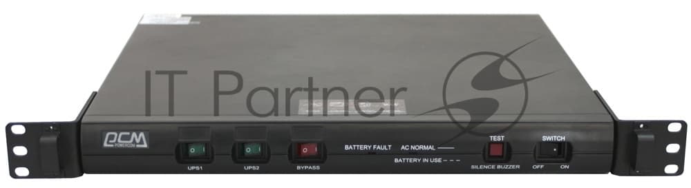Источник бесперебойного питания Powercom King Pro RM KIN-600AP RM 360Вт 600ВА черный