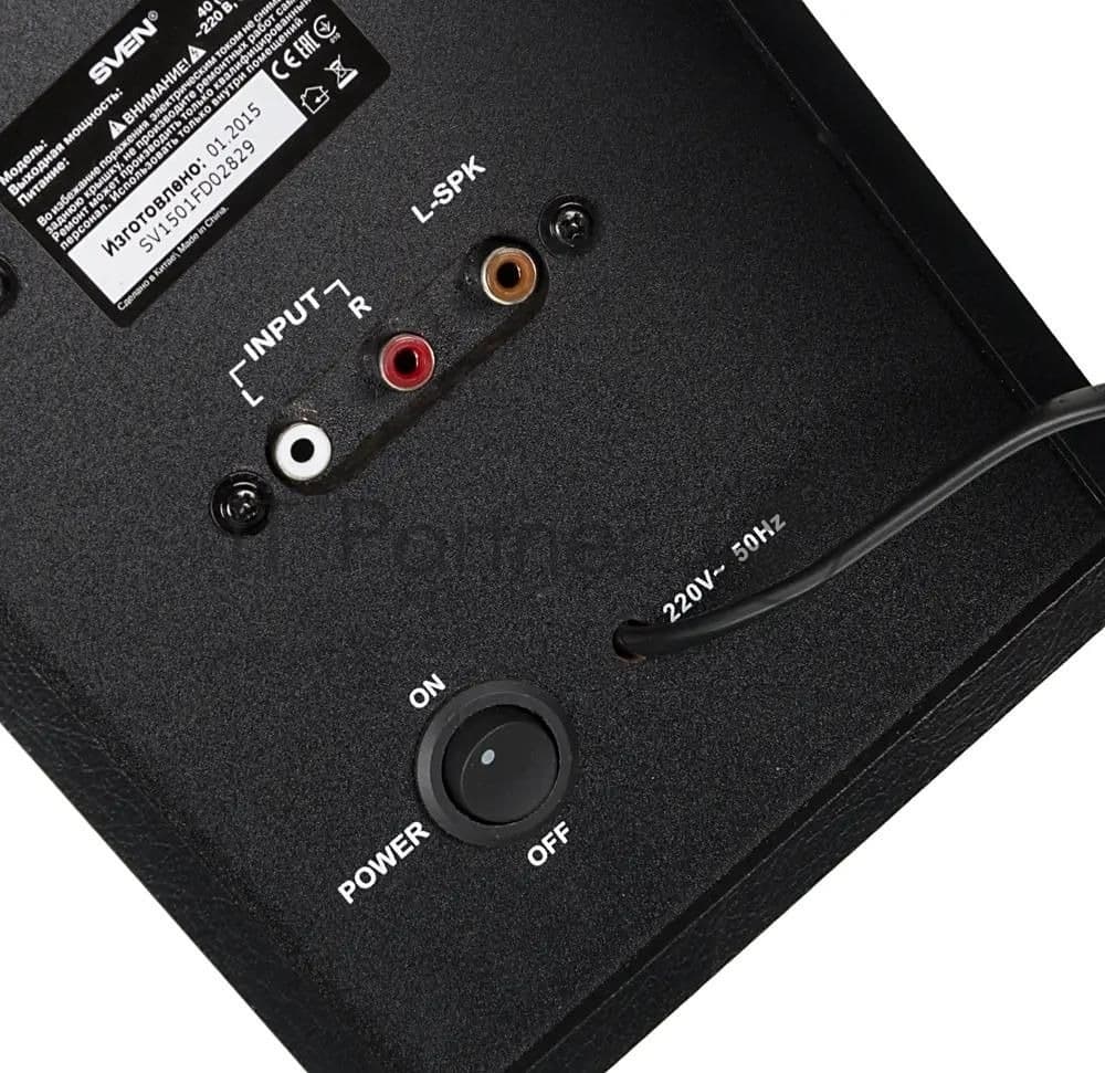 SVEN SPS-702, черная кожа