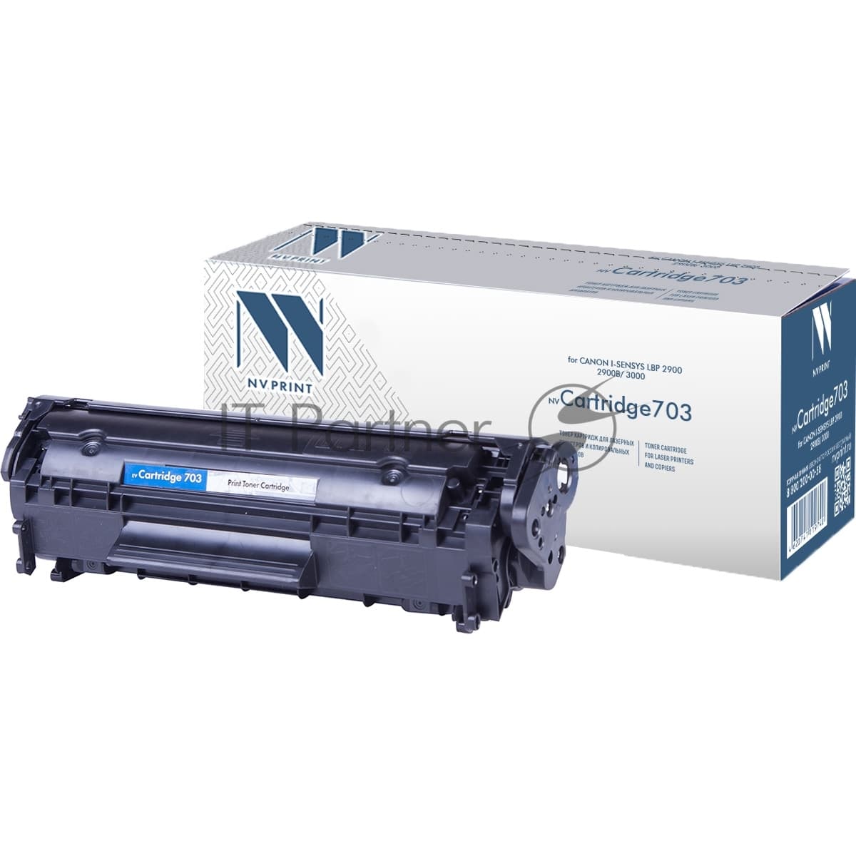 -/ Тонер-картридж NVP NV-703 для Canon i-Sensys LBP 2900/ 2900B/ 3000 (2000k)