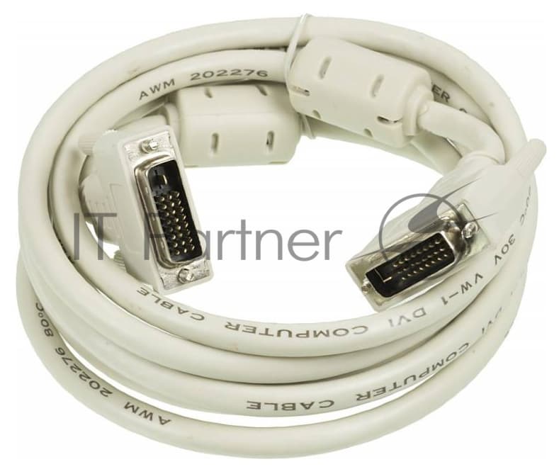 Кабель Ningbo DVI-D/DVI-D 3m Dual Link