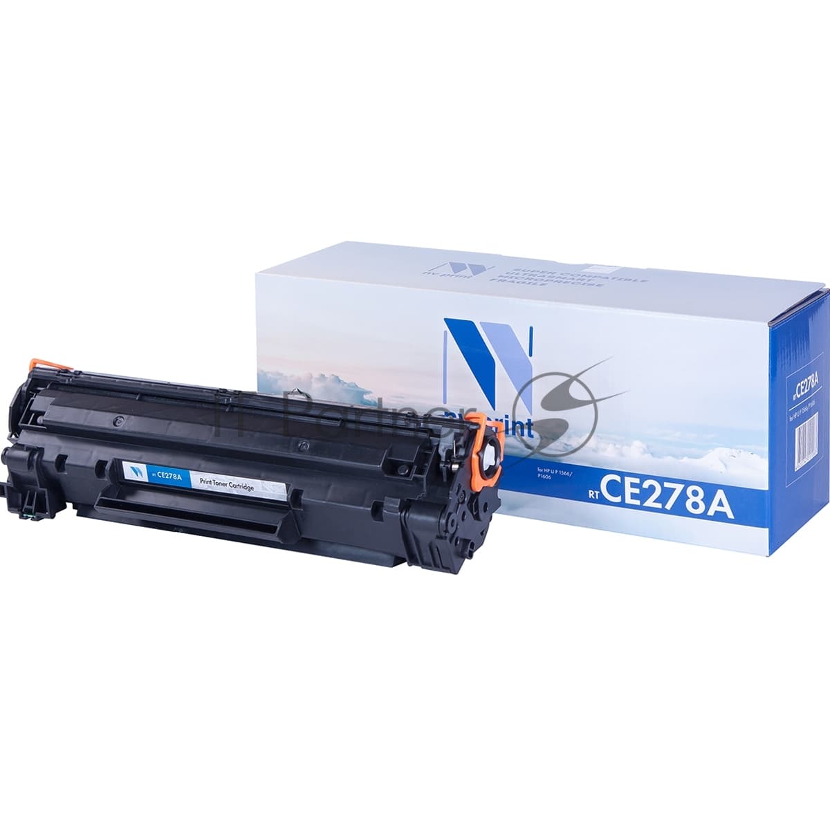 -/ Тонер-картридж NVP NV-CE278A для HP LaserJet Pro P1566/ P1606dn/ M1536dnf (2100k)