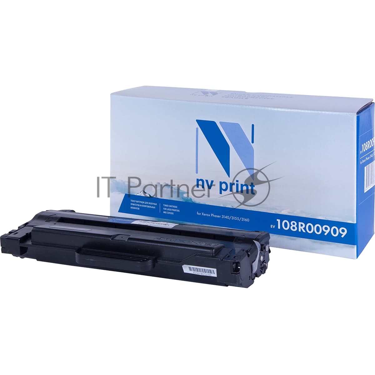 -/ Тонер-картридж NVP NV-108R00909 для Xerox Phaser 3140 / 3155 / 3160 (2500k)