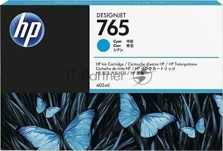 Картридж HP 765 струйный голубой (400 мл)