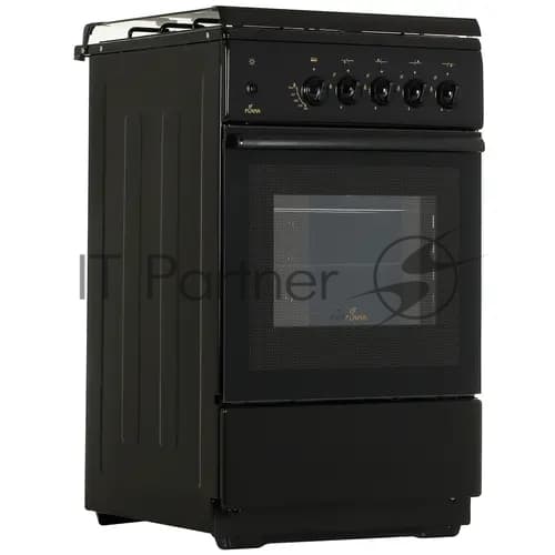 Плита Газовая Кинг (FLAMA) FG 2411 B, Цвет коричневый