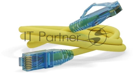 Патч-корд Hyperline PC-LPM-UTP-RJ45-RJ45-C6-2M-LSZH-YL Патч-корд U/UTP, Cat.6, LSZH, 2 м, желтый