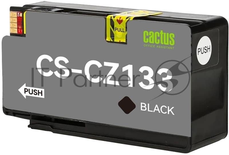 -/ Картридж струйный Cactus CS-CZ133 №711 черный (73мл) для HP DJ T120/T520