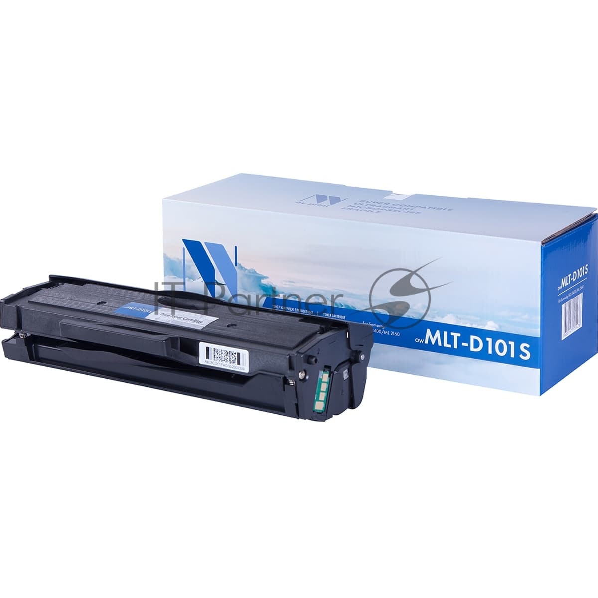Картридж лазерный NVPrint совместимый Samsung MLT-D101S черный для SCX 3400/ML 2160 (1500k)