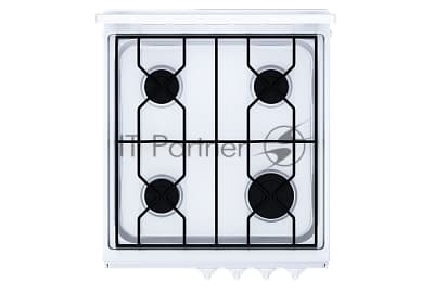 Плита газовая Flama AVG 1401 W белый,крышка