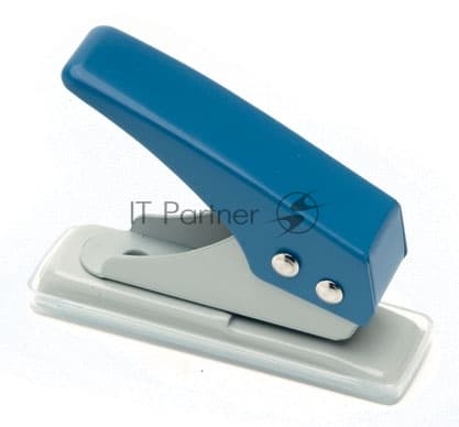 Дырокол Kw-Trio mini 09210 макс.:12лист. металл ассорти отв.:1