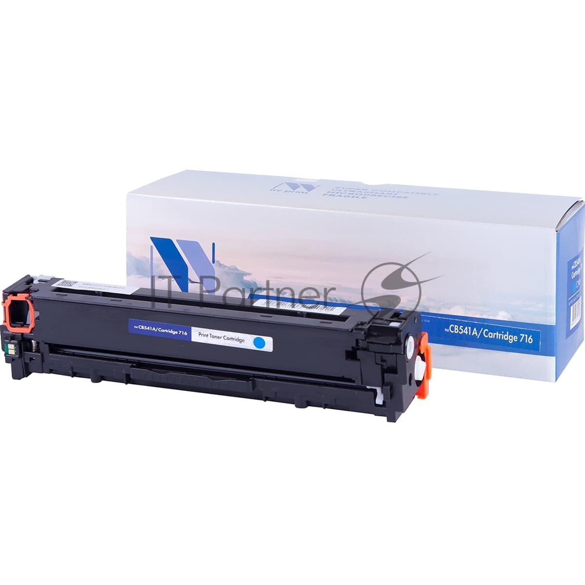 Картридж лазерный NVPrint совместимый HP CB541A/Canon 716 Cyan для LJ Color CP1215/1515/1518/(1400k)