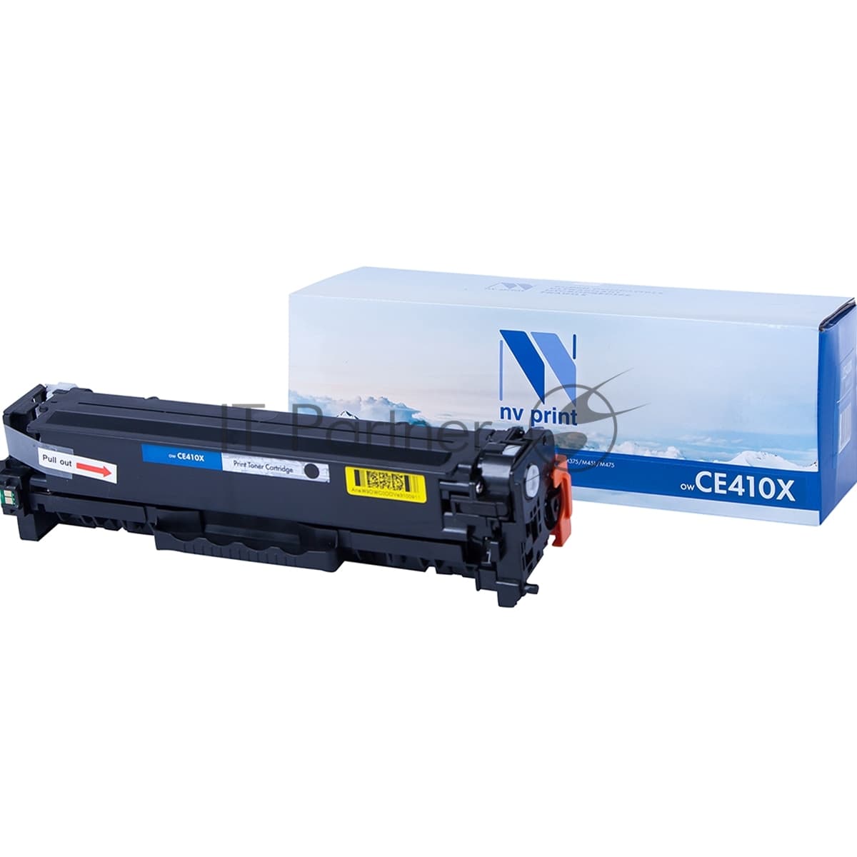 Картридж лазерный NVPrint совместимый HP CE410X черный для CLJ Color M351/M375/M451/M475 (4000k)
