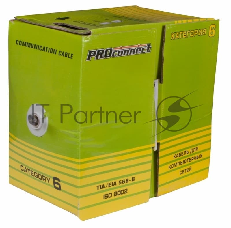 Кабель PROconnect Кабель FTP CAT6 4 пары (305м) 0.57 мм CCA