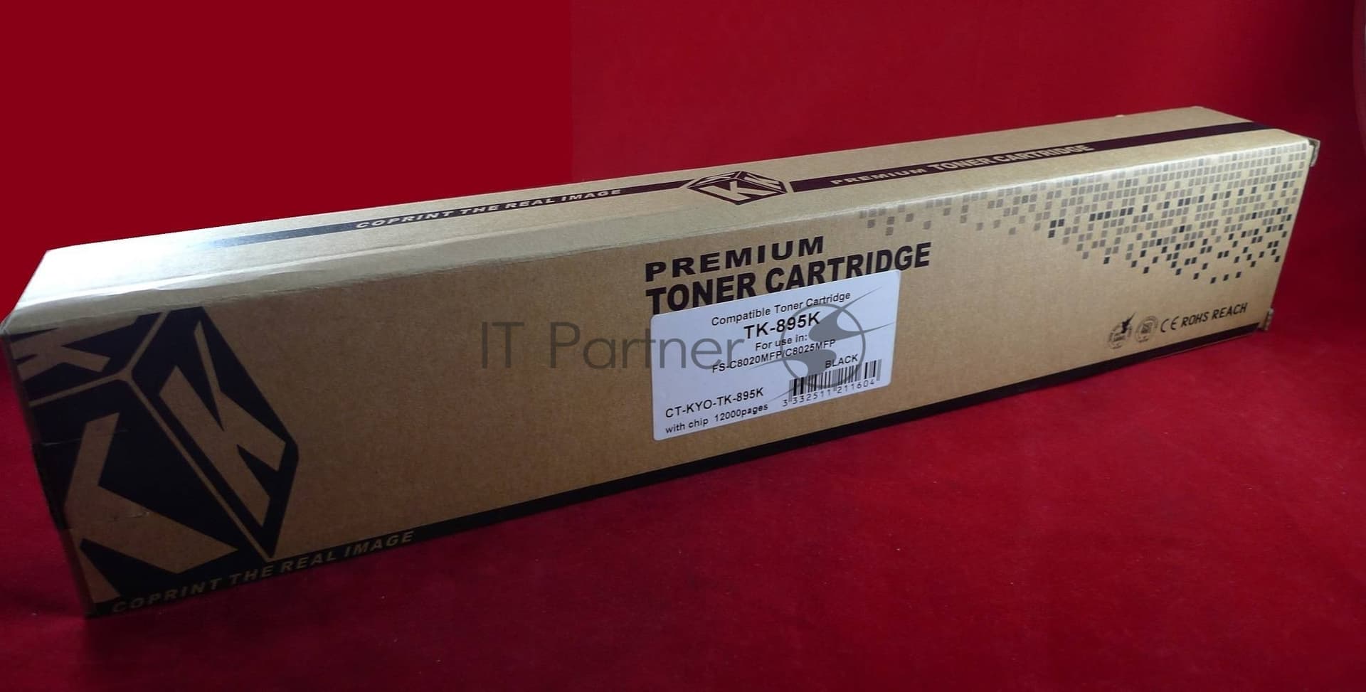 Картридж лазерный Kyocera FS-C8020MFP/C8025MFP TK-895K 12K черный (JPN)