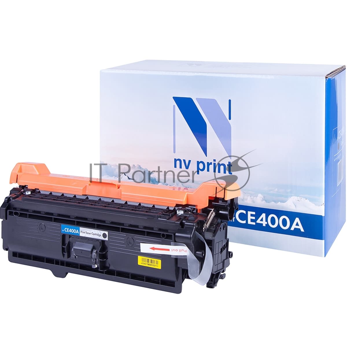 Картридж лазерный NVPrint совместимый HP CE400A черный для CLJ Color M551 (5000k)