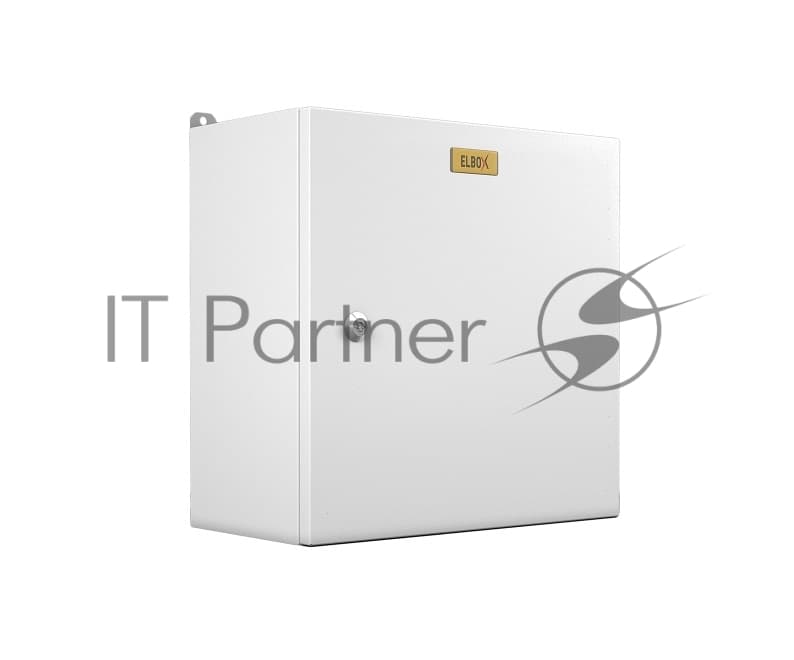 Шкаф электротехнический настенный Elbox EMW, IP66, 600х600х210 мм (ВхШхГ), дверь: металл, металл, серый