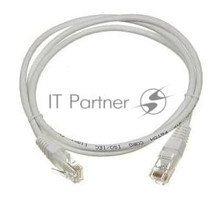 Патч-корд Lanmaster TWT-45-45-1.0-WH UTP RJ-45 вил.-вилка RJ-45 кат.5E 1м белый ПВХ (уп.:1шт)