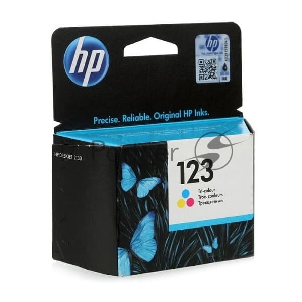 Картридж струйный HP 123 F6V16AE многоцветный, 100 стр., для HP DJ 2130