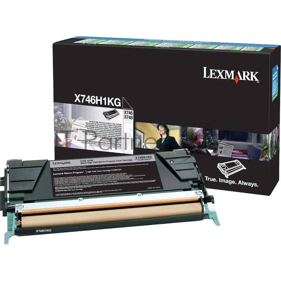 Картридж лазерный Lexmark X746H1KG черный для Lexmark X746de\nLexmark X748de\nLexmark X748dte 12к