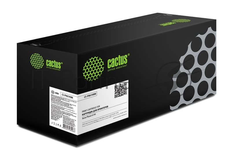 -/ Картридж лазерный Cactus CS-PH6140M 106R01482 пурпурный (2000стр.) для Xerox Phaser 6140