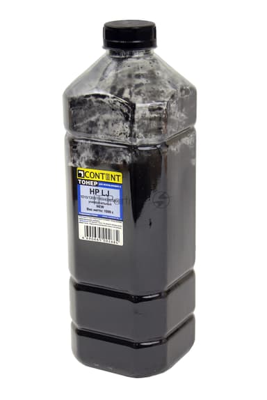 Тонер Content - для HP LJ Универсальный 1010/1200/1160/4000/5000 (Content), 1кг, канистра