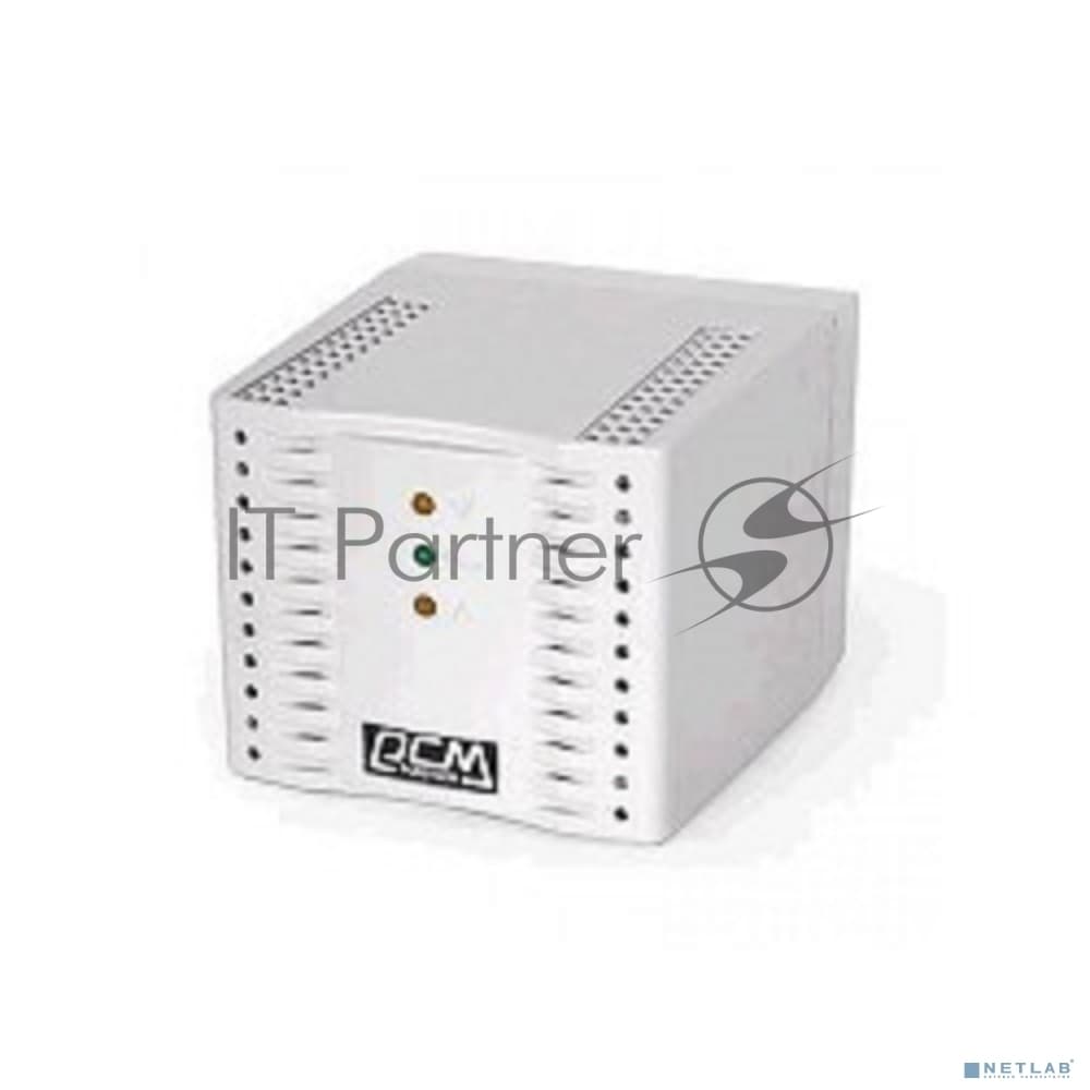 Стабилизатор напряжения Powercom TCA-3000 1500Вт 3000ВА белый