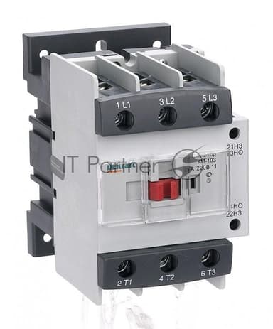 Контактор 95А 220В АС3 1НО+1НЗ КМ-103 DEKraft
