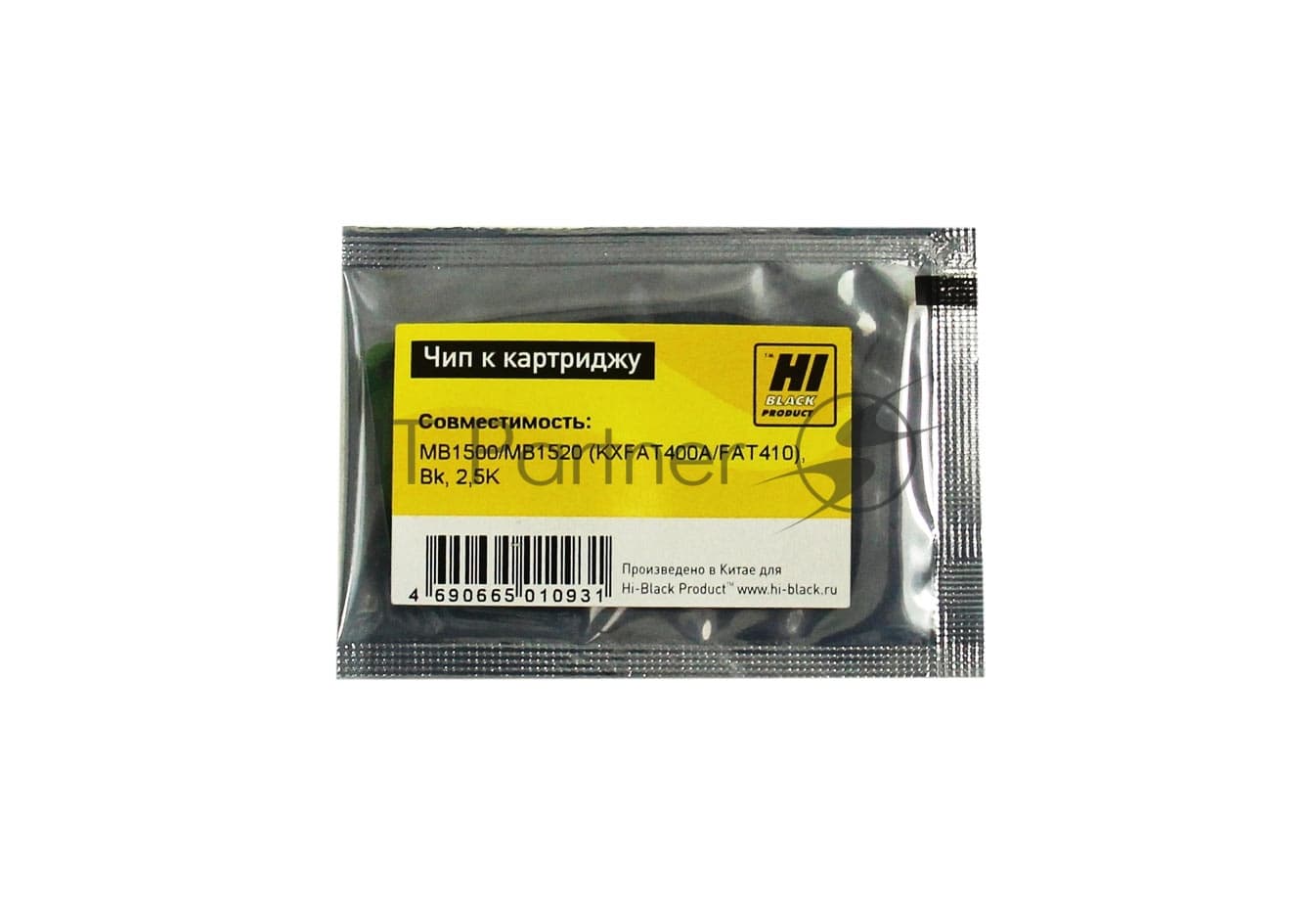 Чип к картриджу Panasonic KX-FAT400A/MB1500/MB1520 (Hi-Black), 2.5k, MB1508