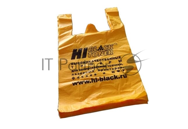 Пакет майка Hi-Black 38x60 см (100 штук) ВНИМАНИЕ в одной упаковке 100 шт.